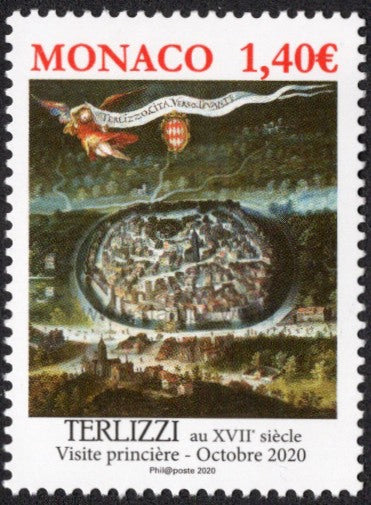 Monaco. 2020 Terlizzi. Italy. MNH