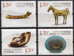 China. 2018 Silk Road Cultural Relics. MNH