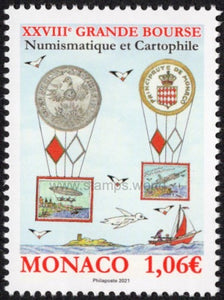 Monaco. 2021 28th Grande Bourse. MNH