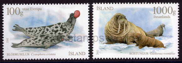 Iceland. 2012 Seals. MNH