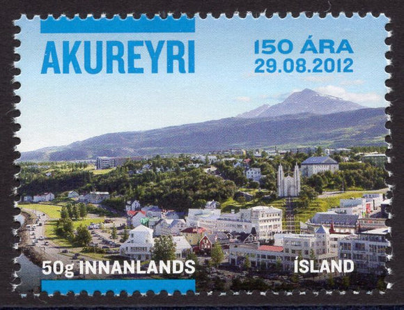 Iceland. 2012 Akureyri. MNH