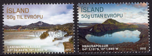 Iceland. 2012 Tourism. MNH