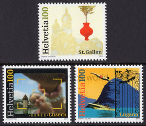 Switzerland. 2014 Cities of Switzerland. MNH