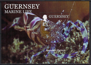 Guernsey. 2014 Marine Life II. Crustaceans. MNH