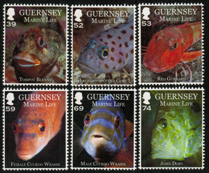 Guernsey. 2013 Marine Life. MNH