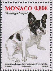 Monaco. 2013 International Dog Exhibition. MNH