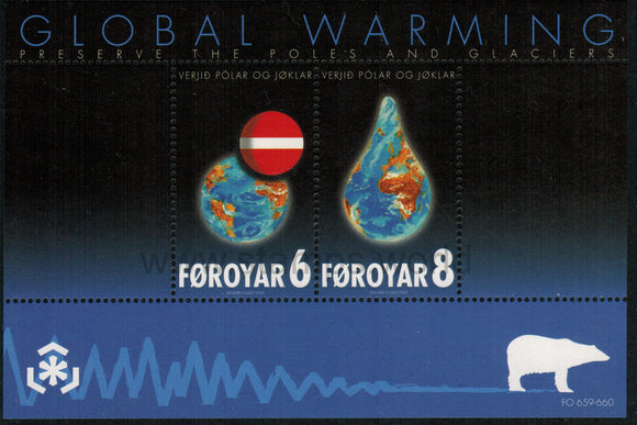 Faroe Islands. 2009 Global Warming. MNH