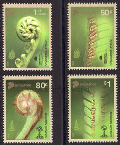 Singapore. 2014 Ferns. MNH