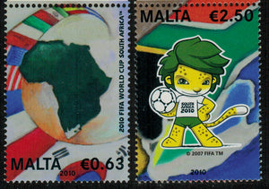 Malta. 2010 FIFA World Cup. South Africa 2010. MNH