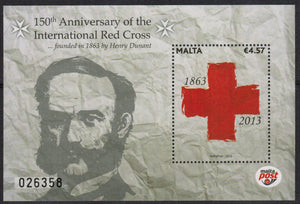 Malta. 2013 150th Anniversary of Red Cross. MNH