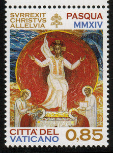 Vatican. 2014 Easter. MNH