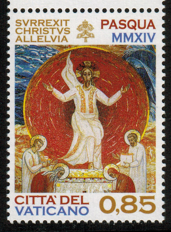 Vatican. 2014 Easter. MNH