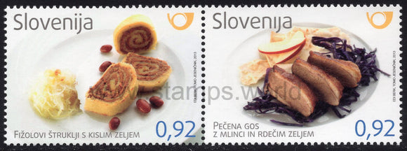 Slovenia. 2013 Gastronomy. MNH