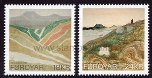 Faroe Islands. 2010 Faroese colors. MNH