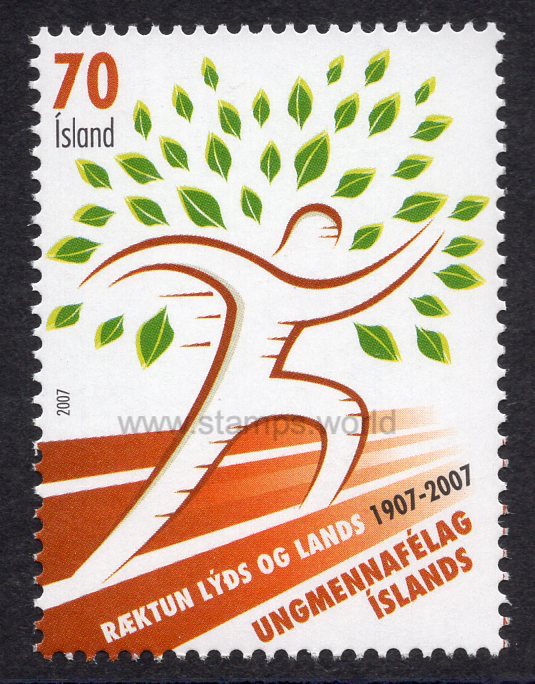 Iceland. 2007 Youth Organization of Iceland. MNH