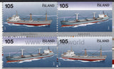 Iceland. 2007 Old Cargo Ships. (4x105 ISK). Booklet