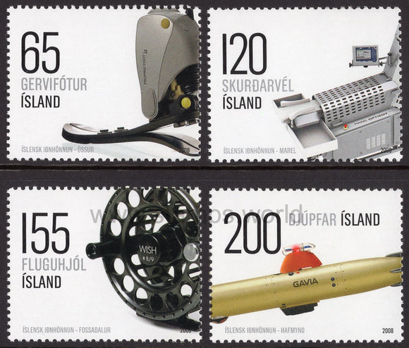 Iceland. 2008 Icelandic Industrial Designs. MNH