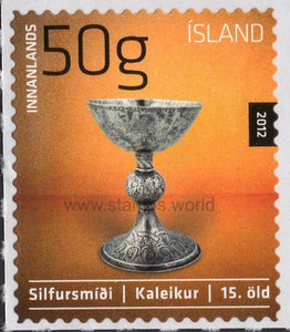 Iceland. 2012 Craftmanship III - Silverwork. MNH