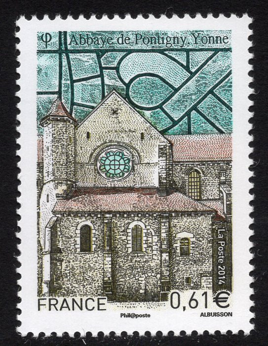 France. 2014 Abbaye de Pontigny, Yonne. MNH