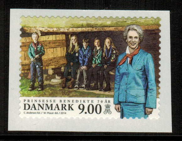 Denmark. 2014 Princess Benedikte. 70th Birthday. MNH