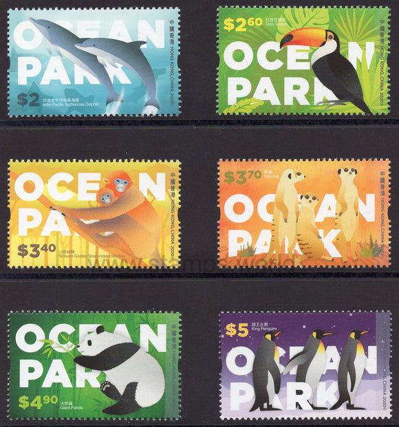 Hong Kong. 2020 Ocean Park. MNH