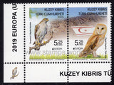 Cyprus Turkish. 2019 Europa. National Birds. MNH