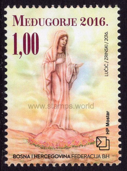 Bosnia and Herzegovina. Mostar. 2016 Medugorje 2016. MNH