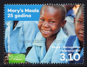 Bosnia and Herzegovina. Mostar. 2017 25 years of Humanitarian organization Mary's Meals. MNH