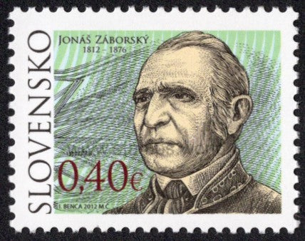 Slovakia. 2012 Jonas Zaborsky. MNH