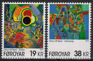 Faroe Islands. 2013 Art. Olivur vi Neyst. MNH