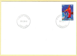 Faroe Islands. 2010 Nordic. FDC Special cancelation