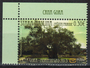 Montenegro. 2013 Nature protection. MNH