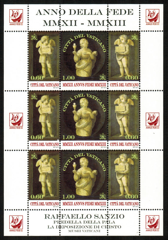 Vatican. 2013 The Year of Faith. MNH