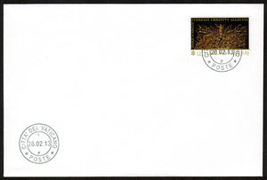 Vatican. 2013 Easter. FDC