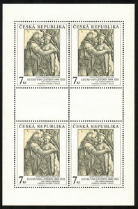 Czech Republic. 1994 "An Old Fool and a Woman" by Lucas van Leyden. MNH