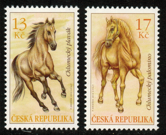 Czech Republic. 2013 Horses. MNH