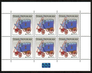 Czech Republic. 2013 Europa. Postal cars. MNH