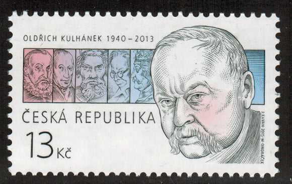 Czech Republic. 2015 The Tradition of Czech Stamp Production: Oldrich Kulhanek. MNH