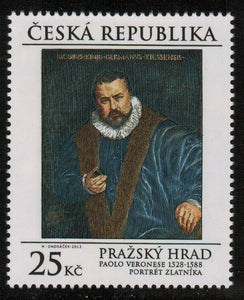 Czech Republic. 2013 Portrait of Jakob Konig by Paolo Veronese. MNH