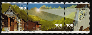 Switzerland. 2012 Martinsloch Sunset. MNH