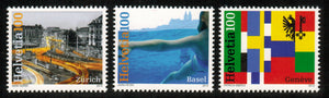 Switzerland. 2012 Cities of Switzerland. MNH