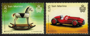 San Marino. 2015 Europa. Old Toys. MNH