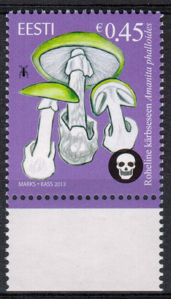 Estonia. 2013 Mushrooms. The Death Cap. MNH