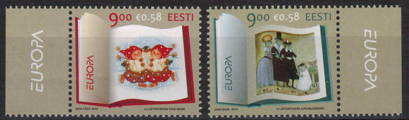 Estonia. 2010 EUROPA. Children's books. MNH